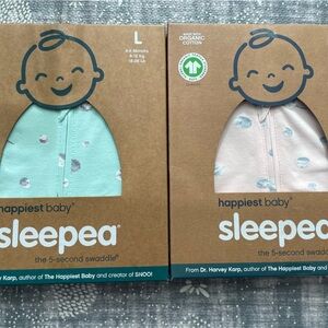 Happiest baby sleepea swaddles NWT
